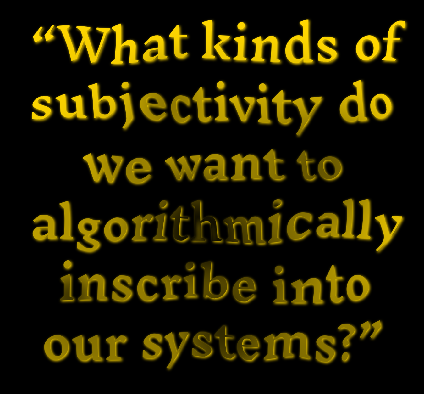 Screenshot from the video essay - quote by Rachel O'Dwyer